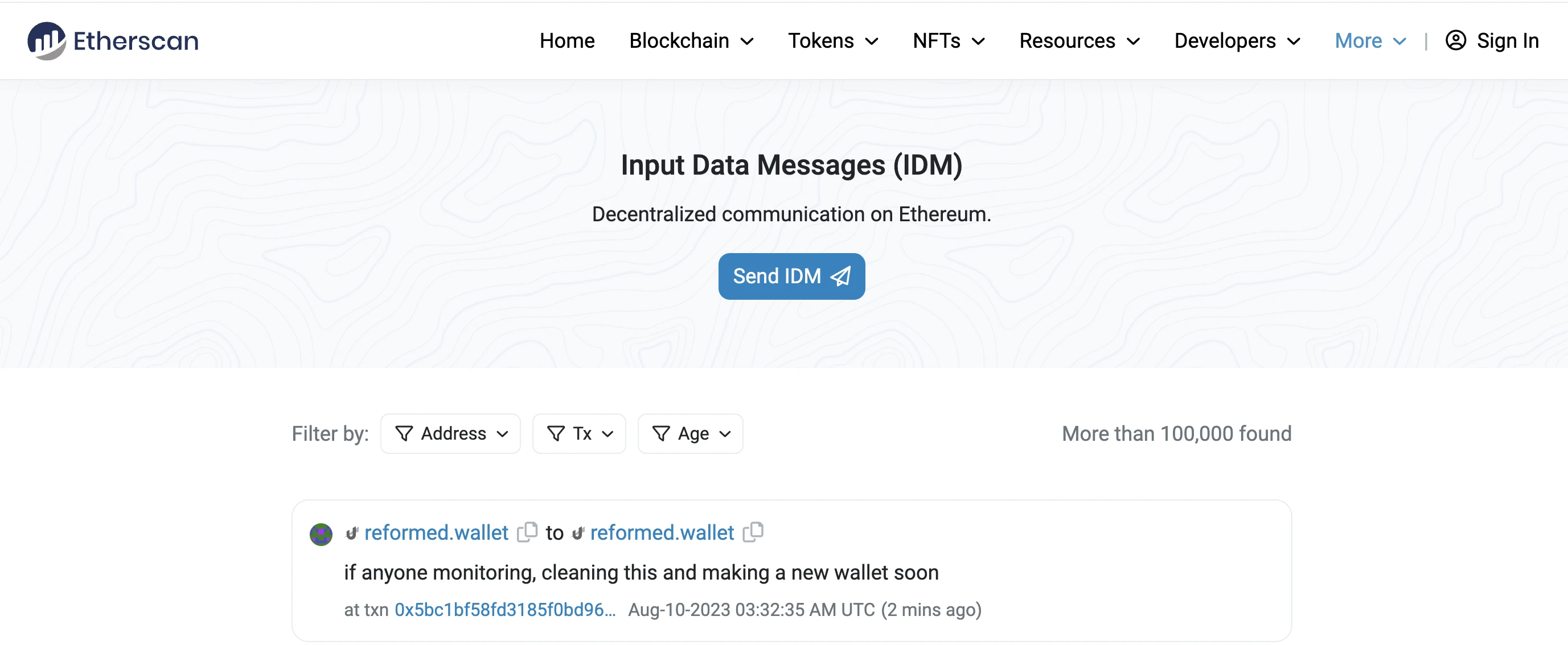 Blockscan