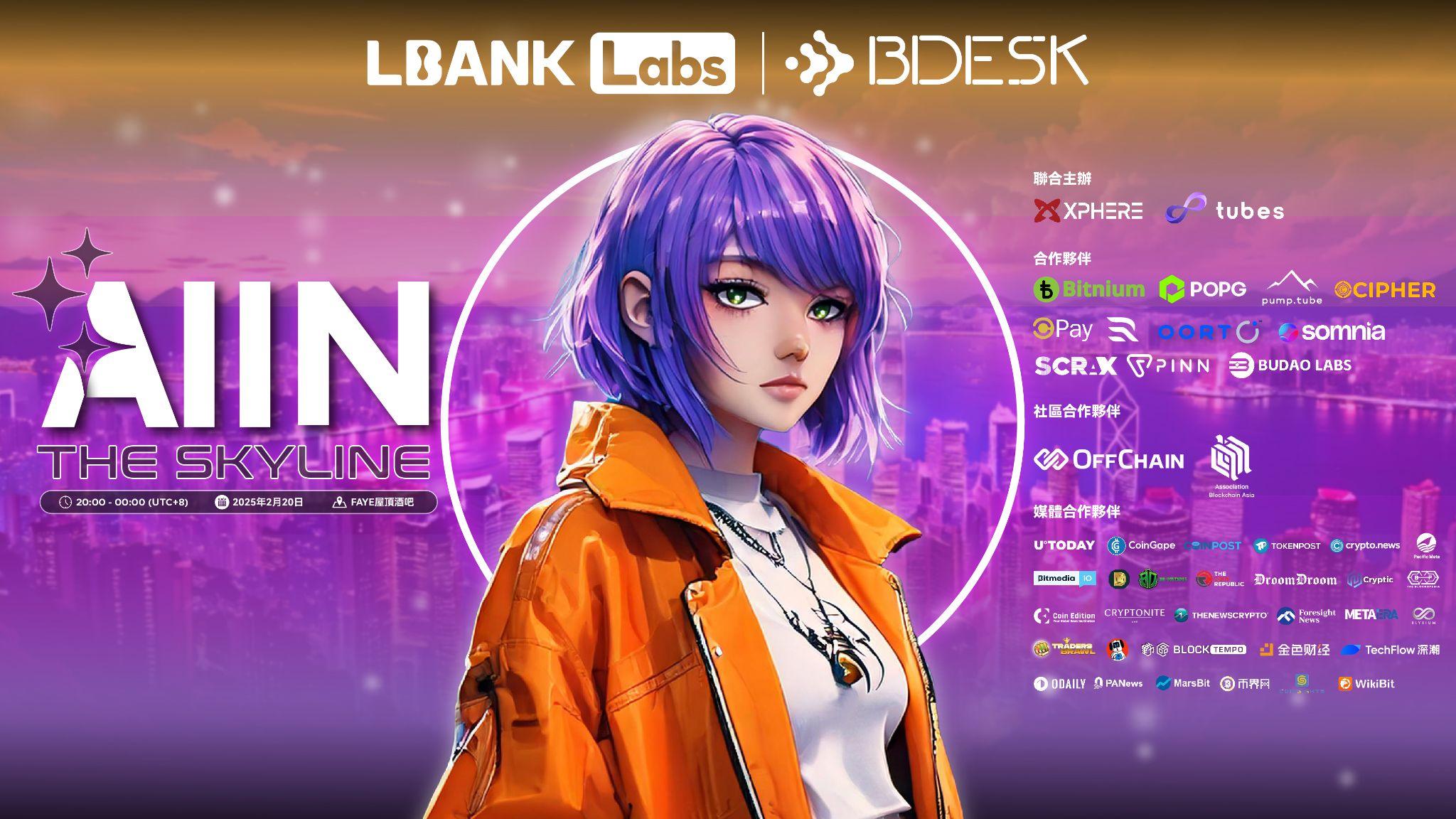 LBank Labs成功举办“AI in the Skyline”2025香港共识大会主题边会活动