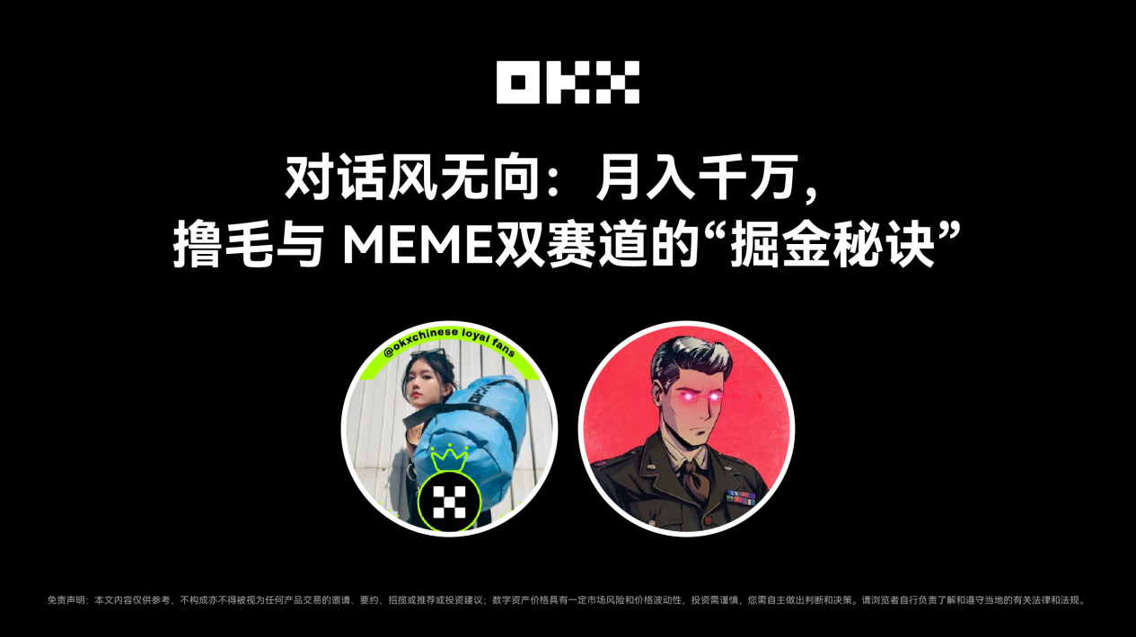 对话风无向：月入千万，撸毛与MEME双赛道的“掘金秘诀”